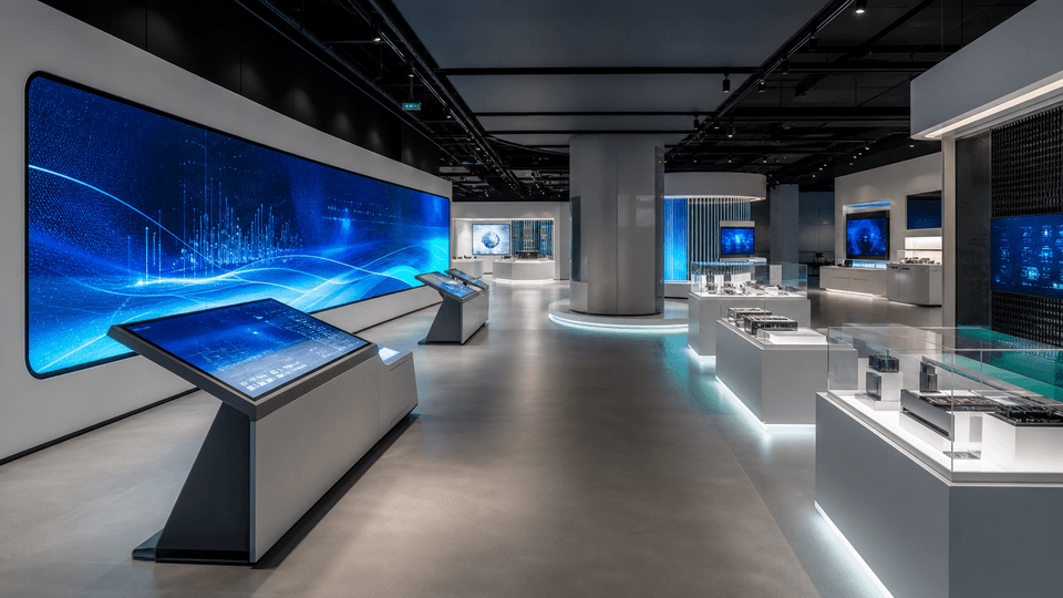 某科技公司品牌展厅